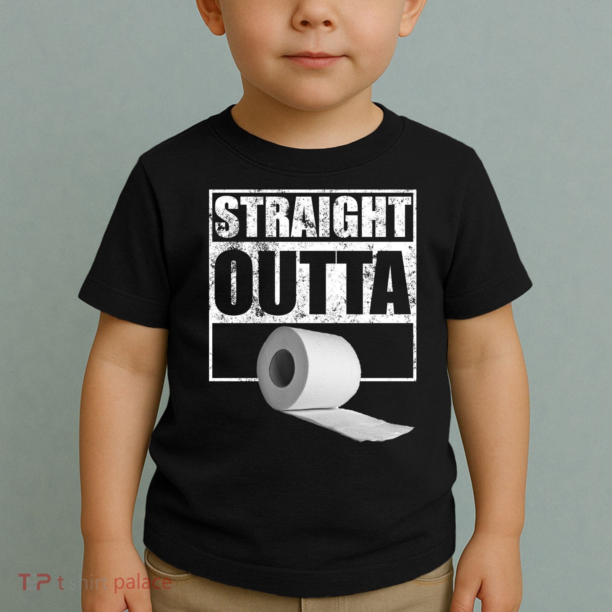 Straight Outta Toilet Paper Toddler T-Shirt