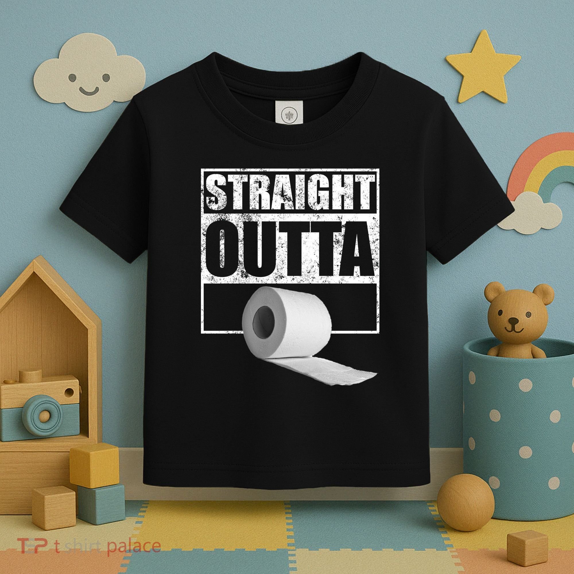 Straight Outta Toilet Paper Toddler T-Shirt