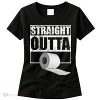 Straight Outta Toilet Paper Women's T-Shirt thumb 0