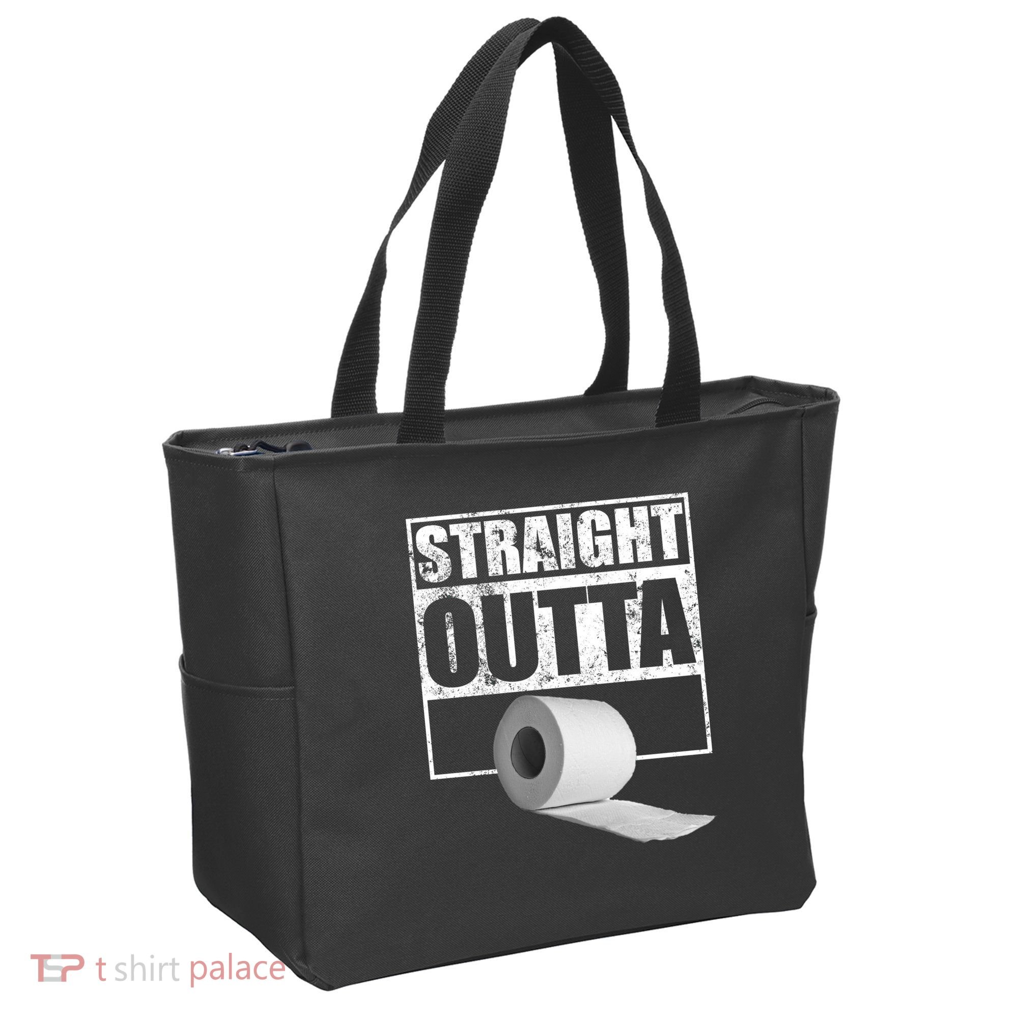 Straight Outta Toilet Paper Tote Bag