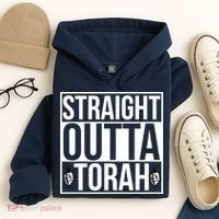 Straight Outta Torah Hoodie thumb 4