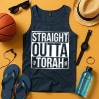 Straight Outta Torah Tank Top thumb 4