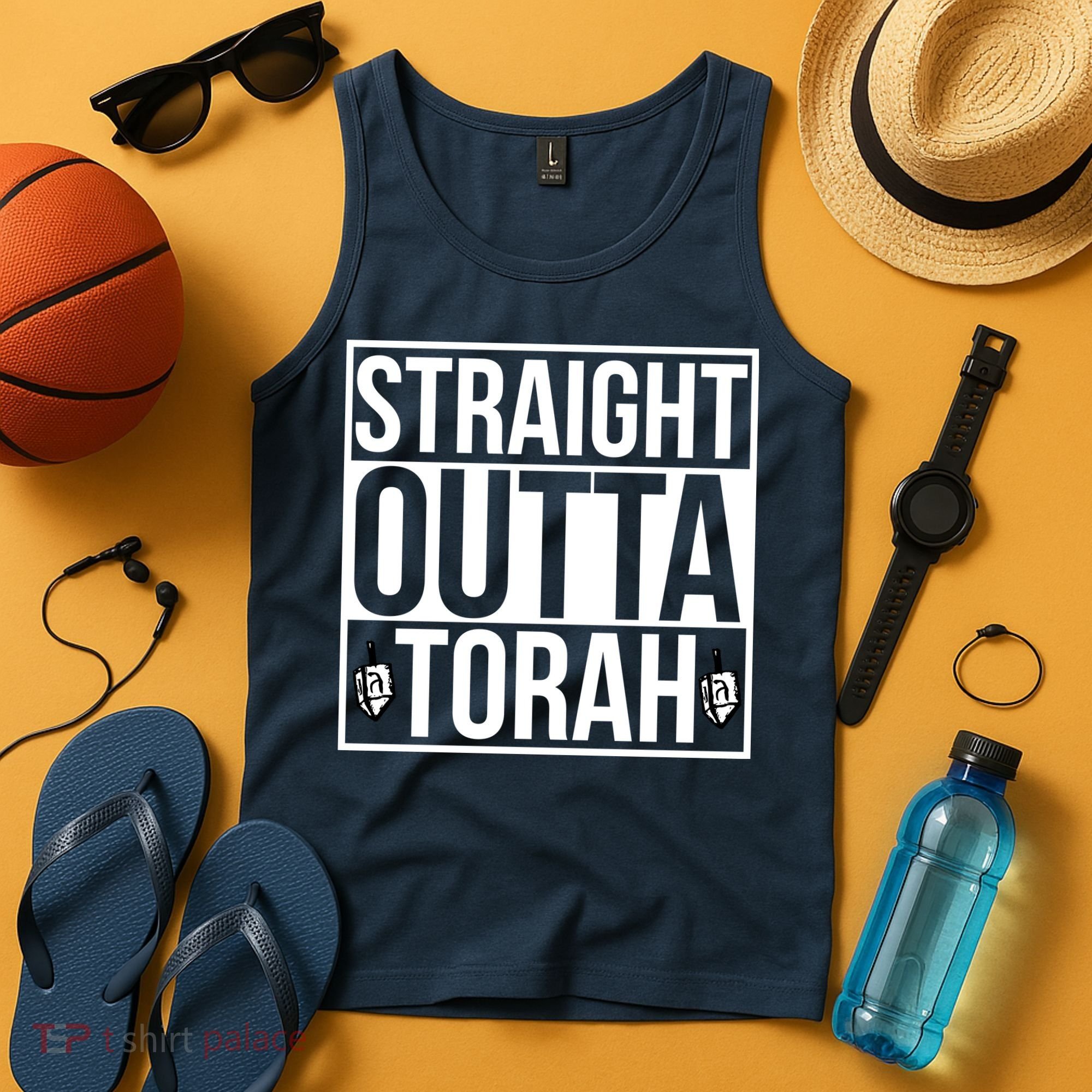 Straight Outta Torah Tank Top
