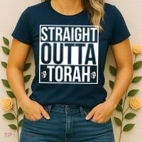 Straight Outta Torah Women's T-Shirt thumb 2