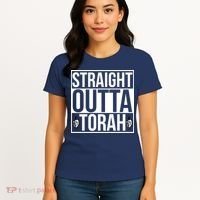 Straight Outta Torah Women's T-Shirt thumb 4