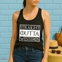 Straight Outta Westeros Women's Tank Top thumb 2