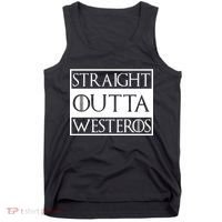 Straight Outta Westeros Tank Top thumb 0