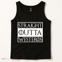 Straight Outta Westeros Tank Top thumb 2