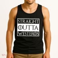 Straight Outta Westeros Tank Top thumb 3