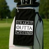 Straight Outta Westeros Golf Towel thumb 2