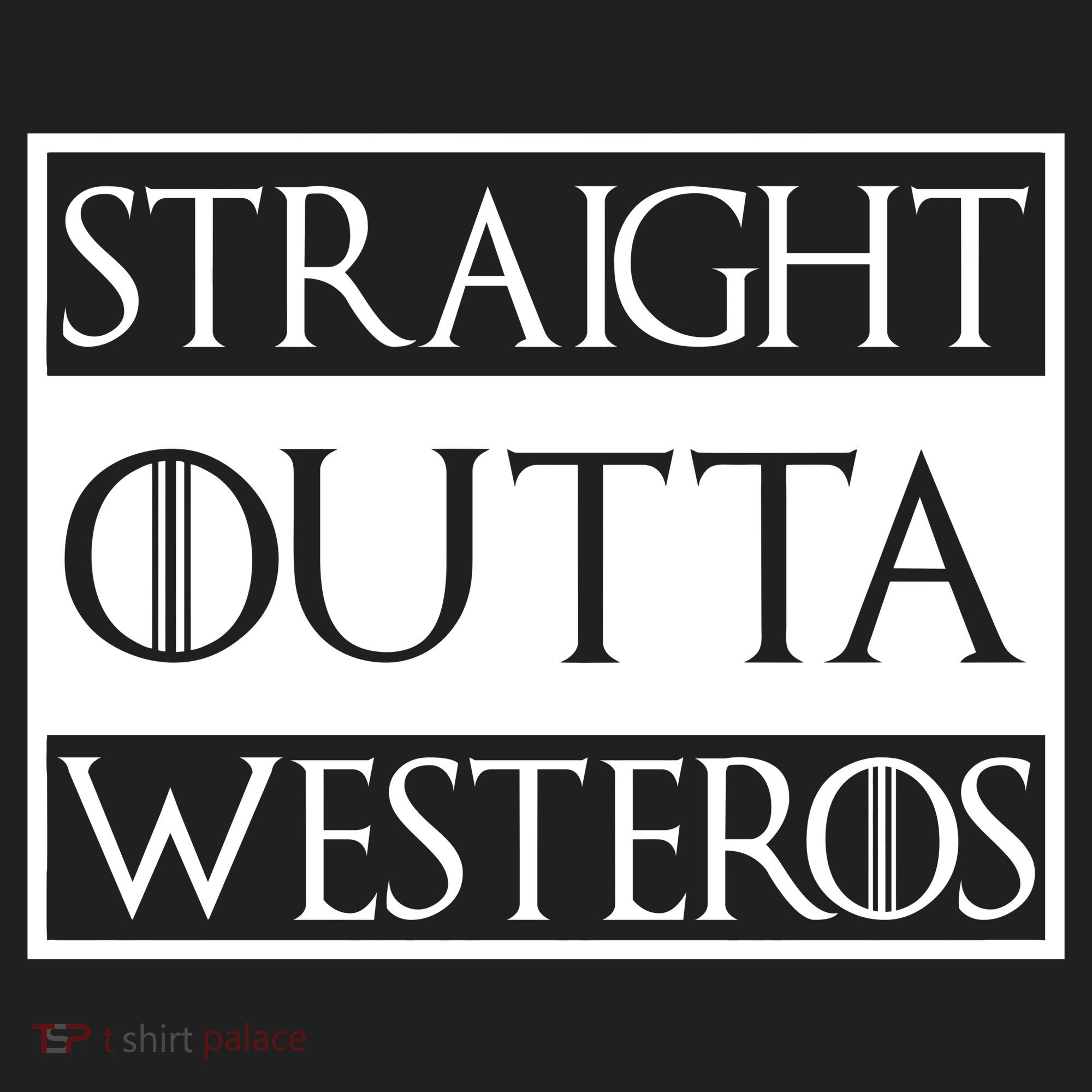Straight Outta Westeros Golf Towel