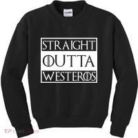 Straight Outta Westeros Kids Sweatshirt thumb 0