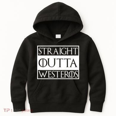 Straight Outta Westeros Kids Hoodie