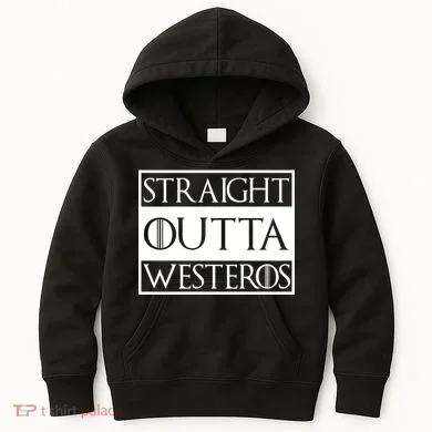 Straight Outta Westeros Kids Hoodie