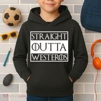 Straight Outta Westeros Kids Hoodie thumb 2