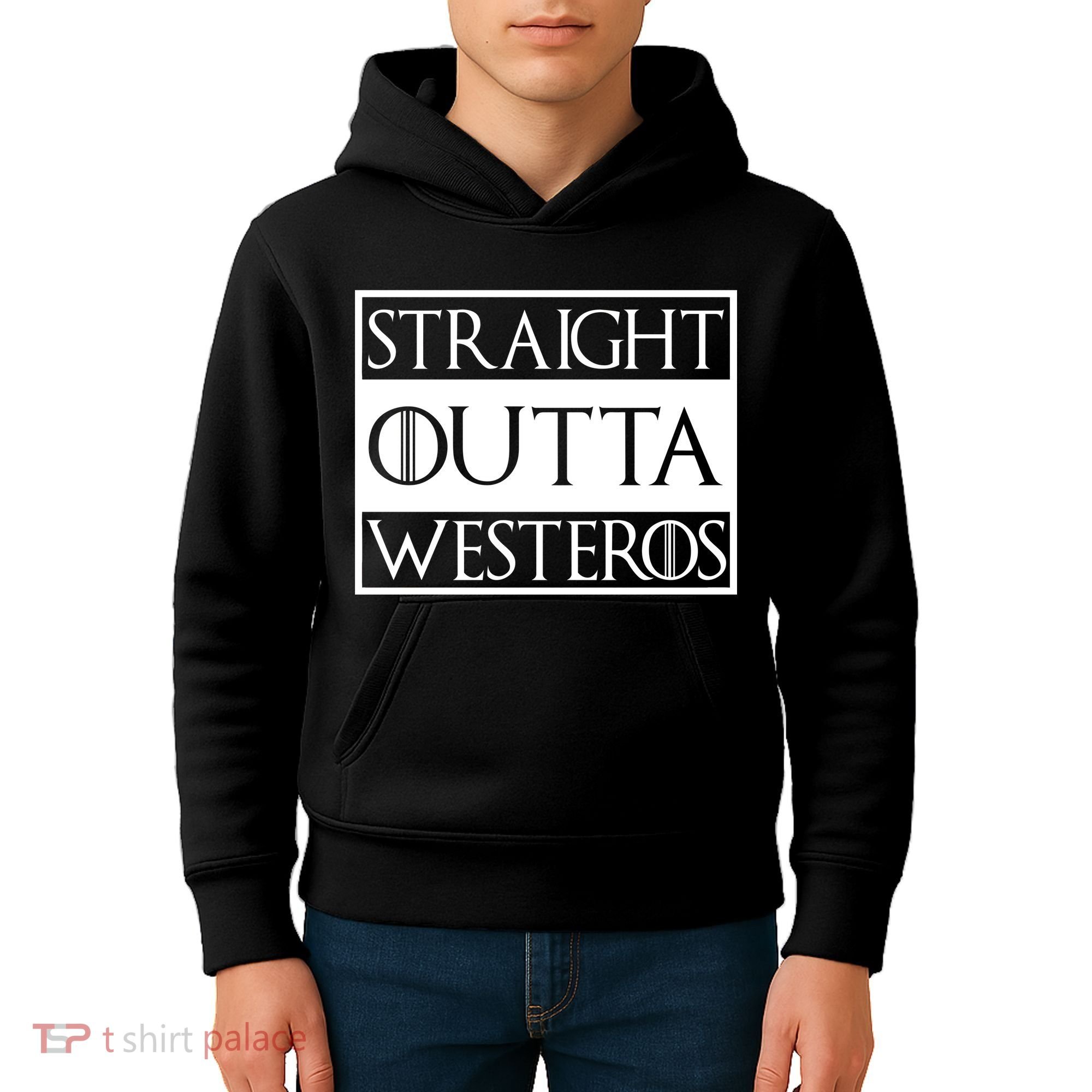 Straight Outta Westeros Kids Hoodie