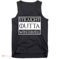 Straight Outta Winterfell Tank Top thumb 0