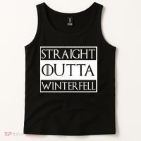 Straight Outta Winterfell Tank Top thumb 2