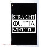 Straight Outta Winterfell Golf Towel thumb 0