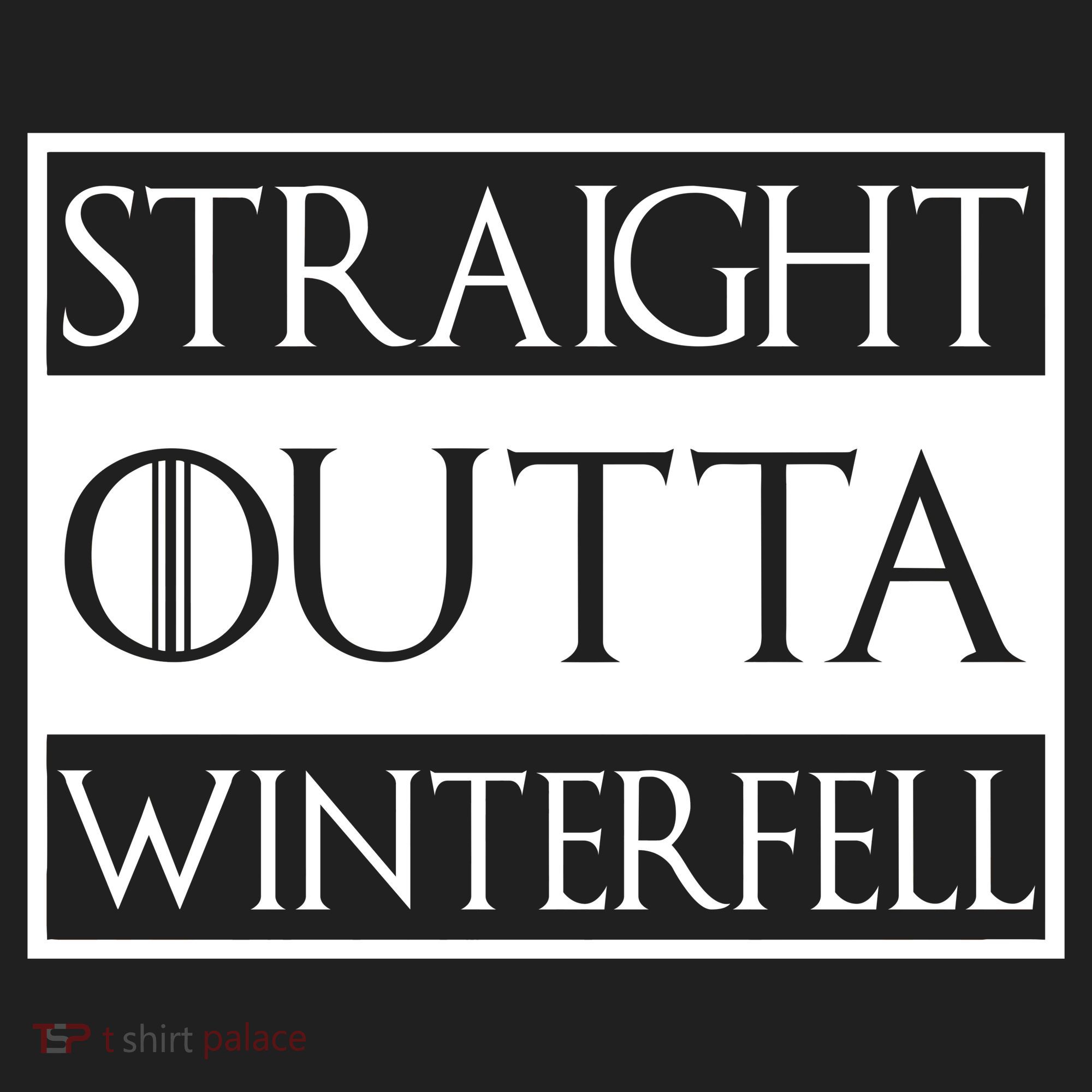 Straight Outta Winterfell Golf Towel