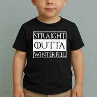 Straight Outta Winterfell Toddler T-Shirt thumb 2