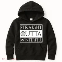Straight Outta Winterfell Kids Hoodie thumb 0