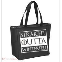 Straight Outta Winterfell Tote Bag thumb 2