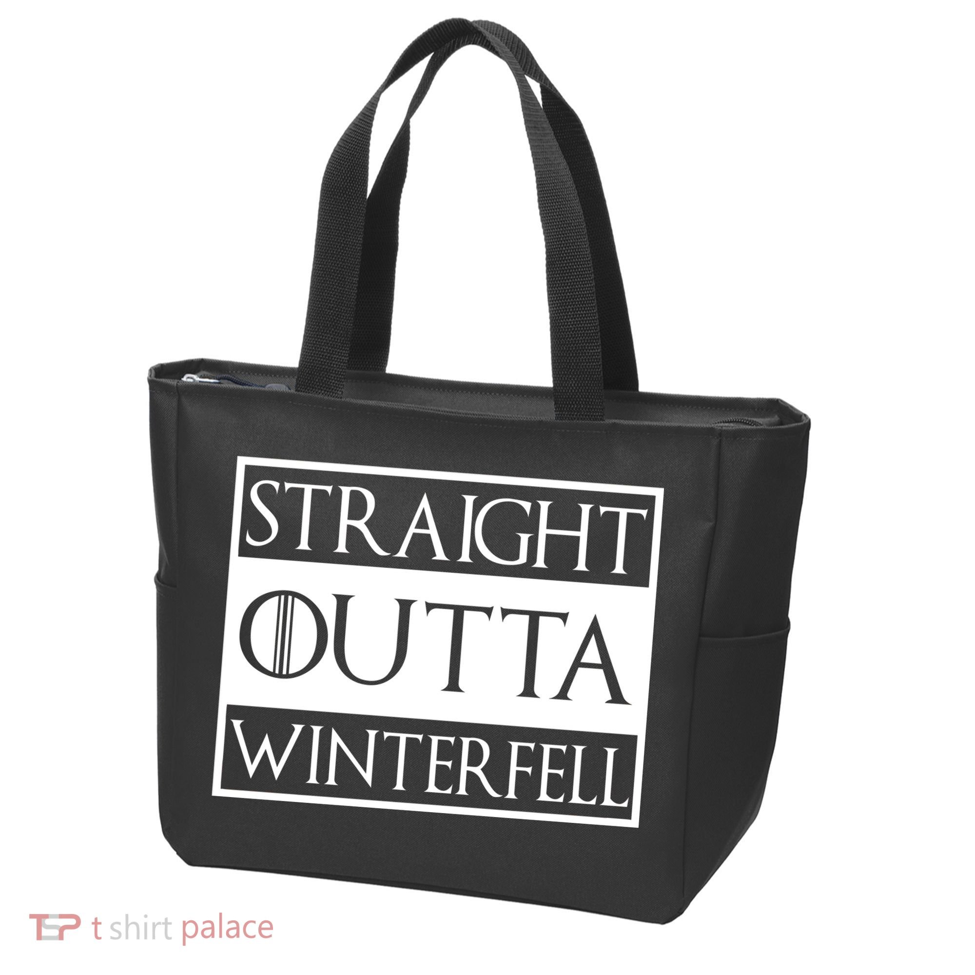 Straight Outta Winterfell Tote Bag