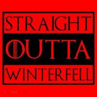 Straight Outta Winterfell Santa Hat thumb 1
