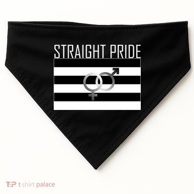Straight Pride USA-Made Doggie Bandana