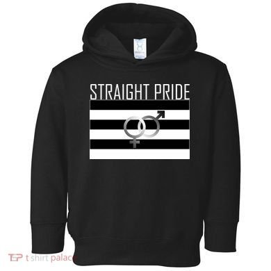 Straight Pride Toddler Hoodie