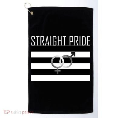 Straight Pride Golf Towel