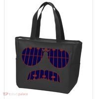 Strange Cargo Football Ditka Glasses And Stache Tote Bag thumb 3