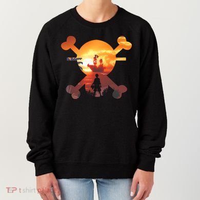 Straw Hat Prate Crew Crossbones Women's Sweatshirt