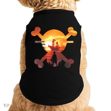 Straw Hat Prate Crew Crossbones Doggie Tank