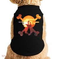 Straw Hat Prate Crew Crossbones Doggie Tank thumb 0