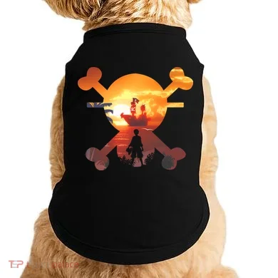 Straw Hat Prate Crew Crossbones Doggie Tank