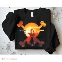 Straw Hat Prate Crew Crossbones Sweatshirt thumb 2