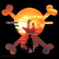 Straw Hat Prate Crew Crossbones Bucket Hat thumb 4
