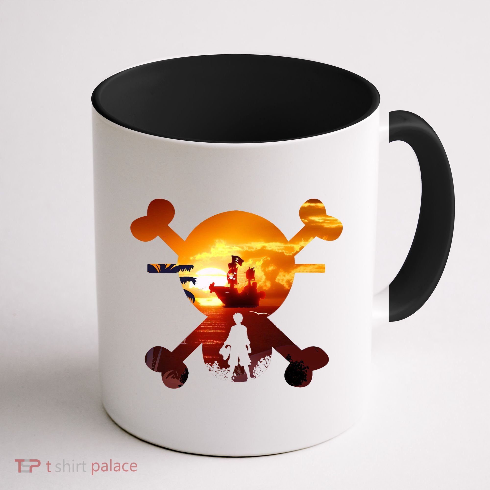 Straw Hat Prate Crew Crossbones Coffee Mug