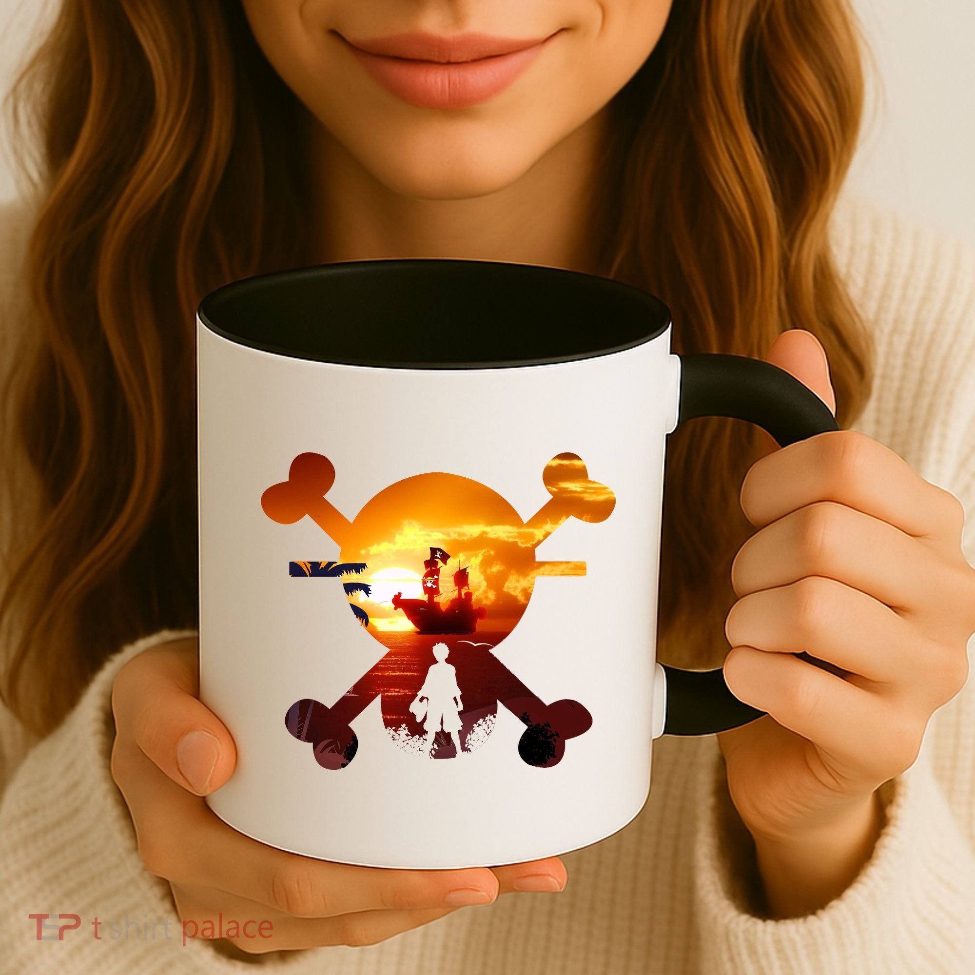 Straw Hat Prate Crew Crossbones Coffee Mug