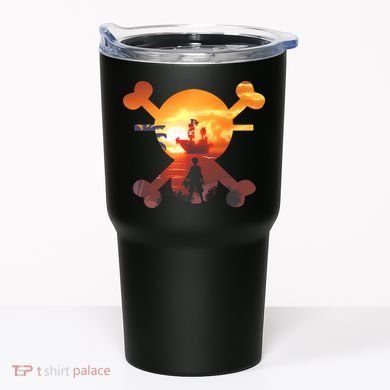 Straw Hat Prate Crew Crossbones Tumbler