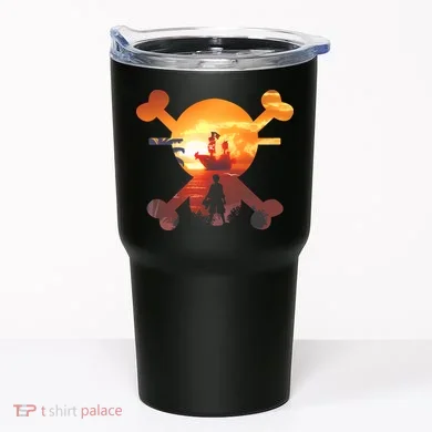 Straw Hat Prate Crew Crossbones Tumbler
