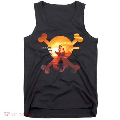 Straw Hat Prate Crew Crossbones Tank Top