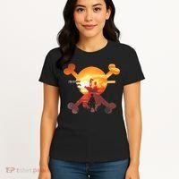 Straw Hat Prate Crew Crossbones Women's T-Shirt thumb 4
