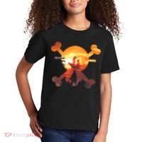 Straw Hat Prate Crew Crossbones Kids T-Shirt thumb 2