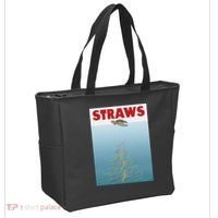 Straws Suck End Plastic Pollution Tote Bag thumb 2