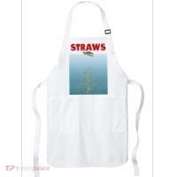 Straws Suck End Plastic Pollution Apron thumb 0
