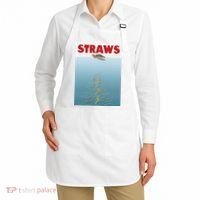 Straws Suck End Plastic Pollution Apron thumb 2