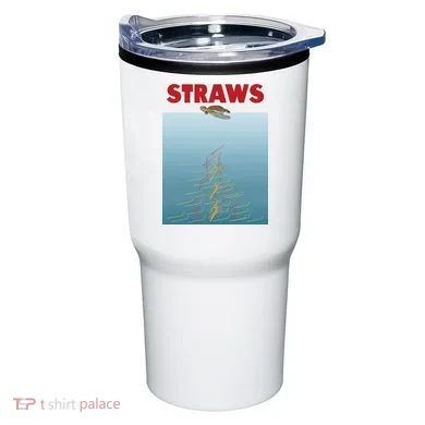 Straws Suck End Plastic Pollution Tumbler